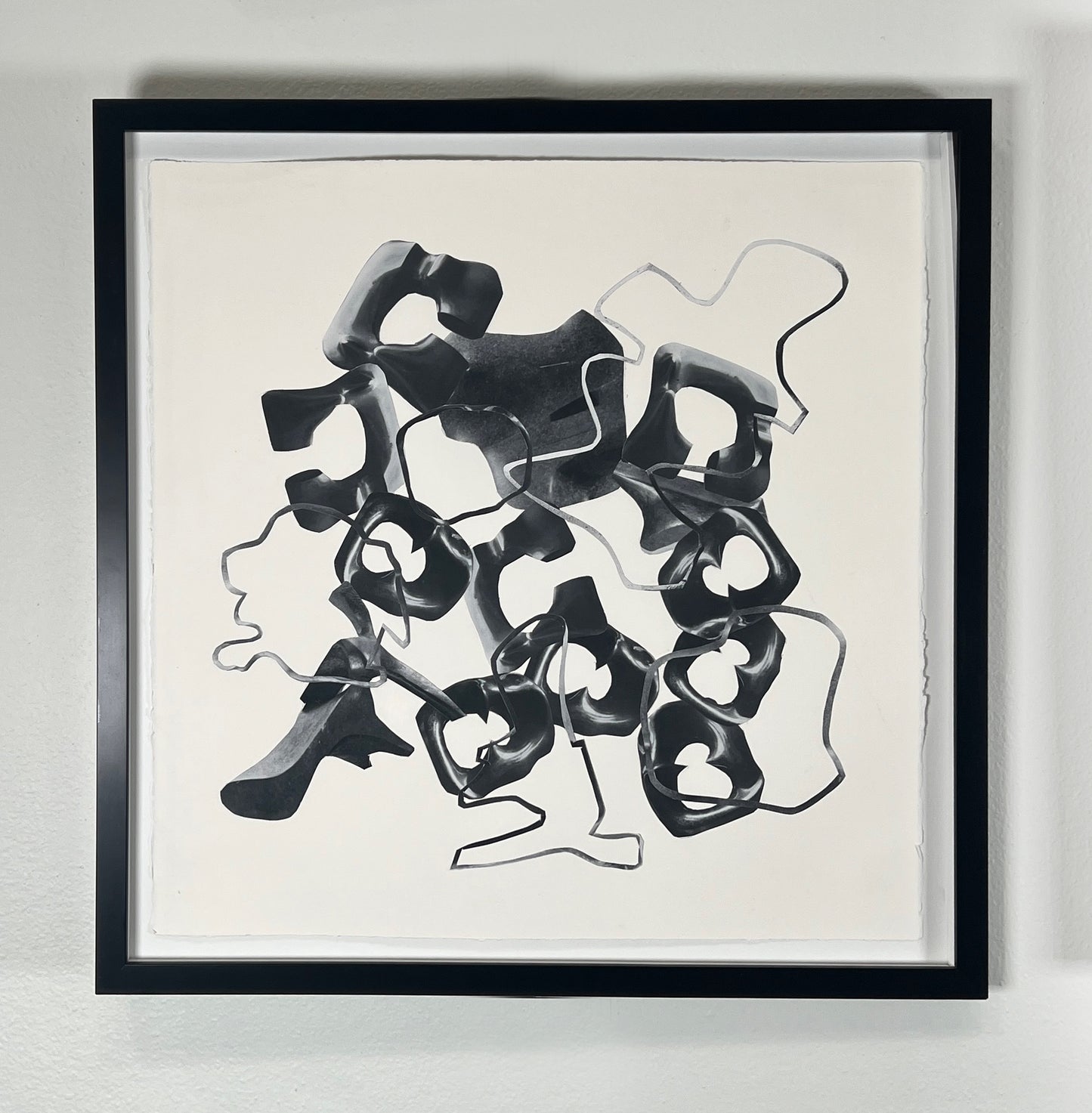 original collage by Artist Ray Beldner Handmad and Signed- Yon Motheaten Forum