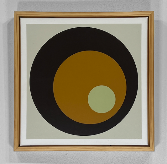 Original Palm Springs Geometric Abstract Art by Wobbly_Ball_2_IMG_5634